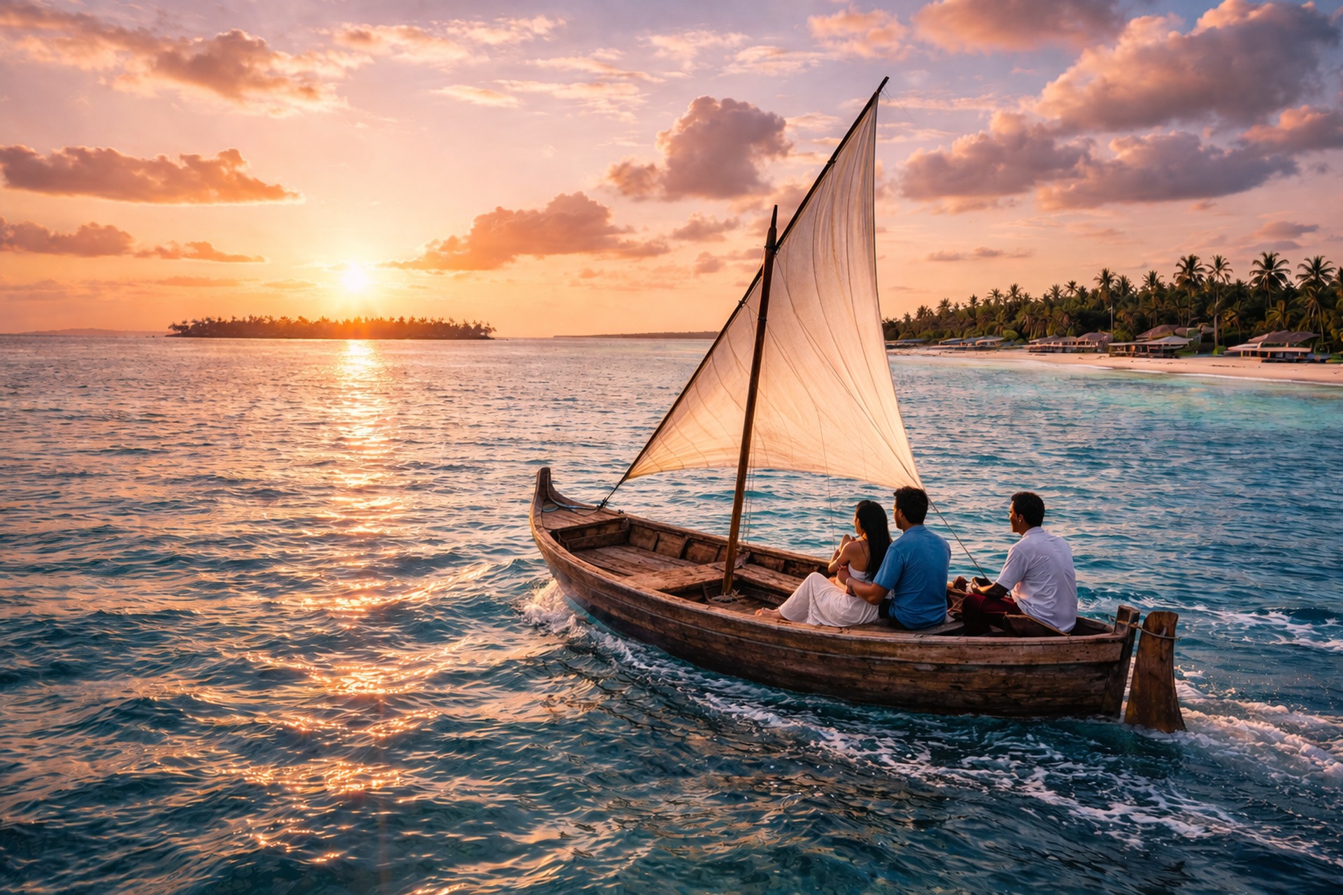 Sunset dhoni cruise