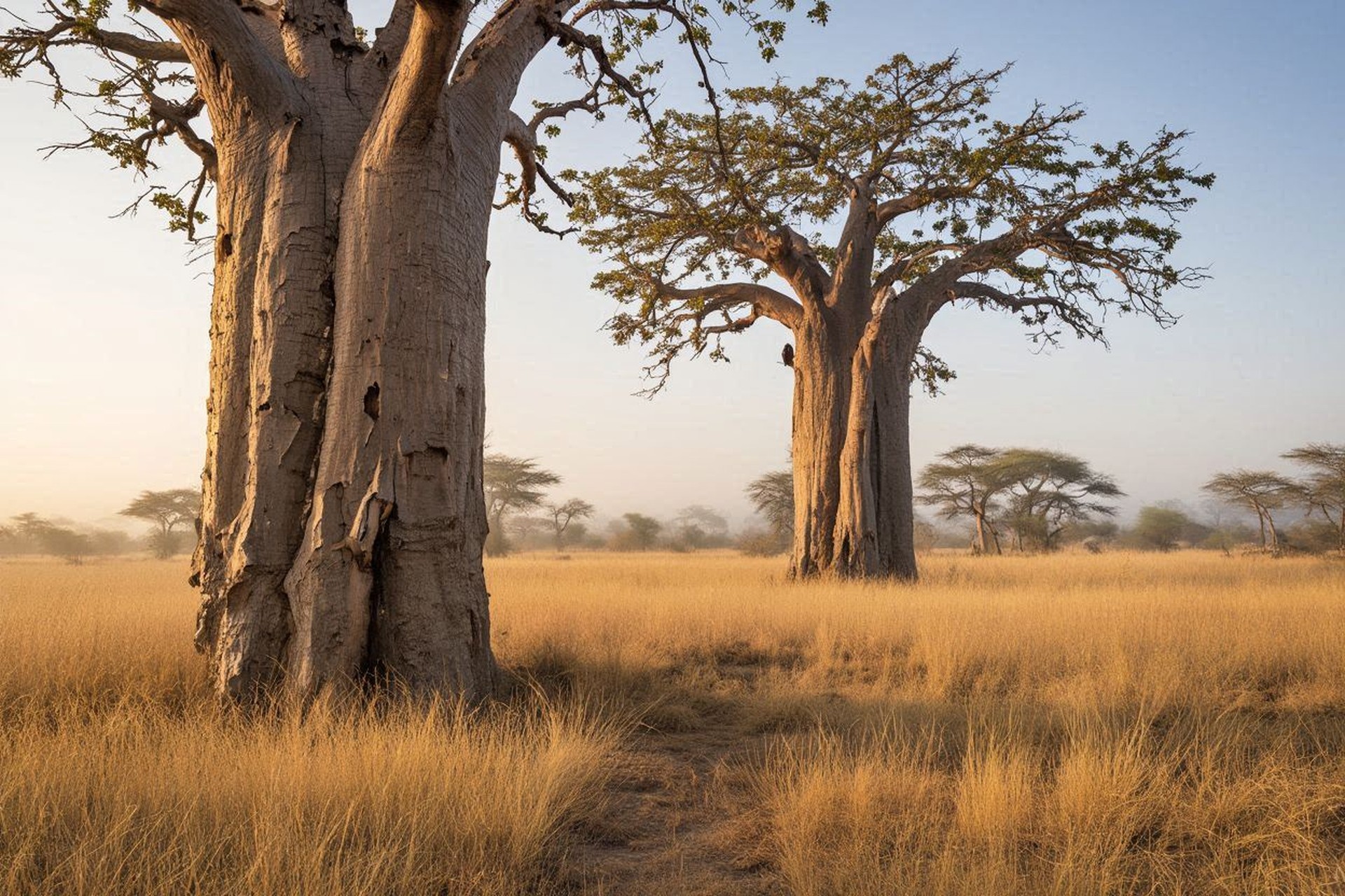 Tarangire baobab valleys