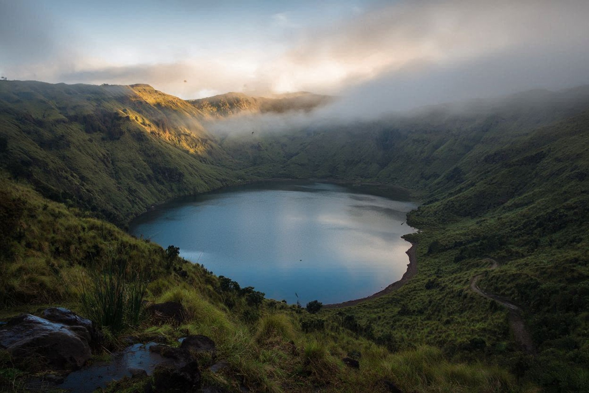 Crater lakes & highlands
