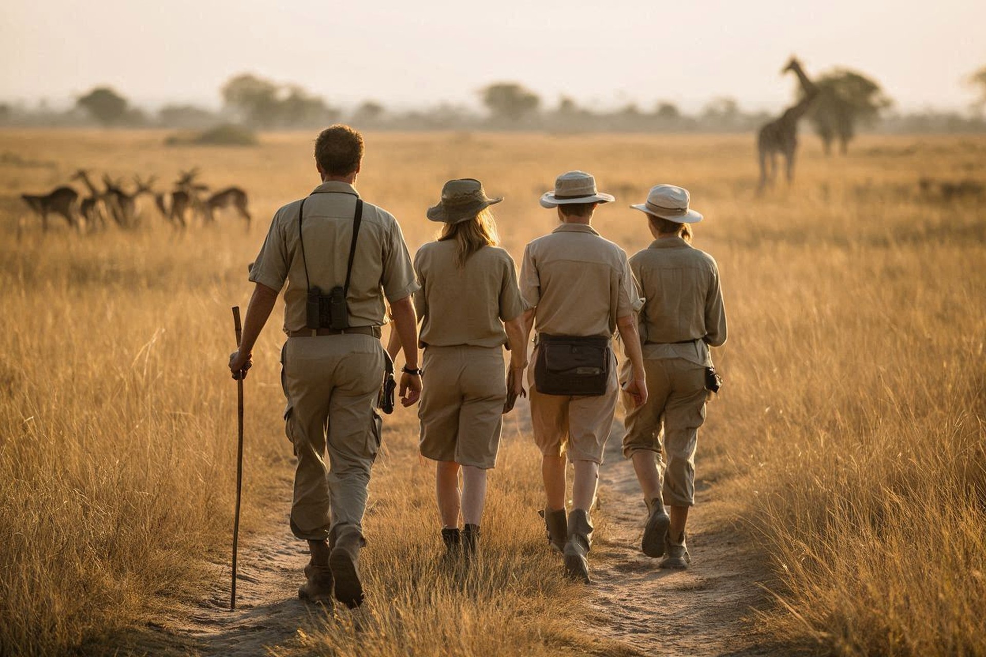 South Luangwa walking safaris